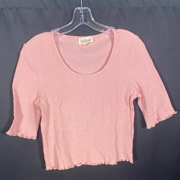 Listicle Tops Listicle Light Pink Top Poshmark